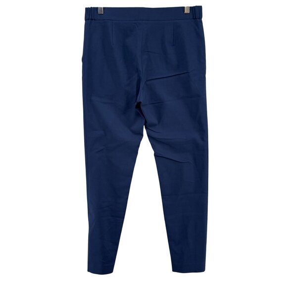 ICB New York Pants Womens Navy Blue Black Stripe Made in Japan Size 8 - Picture 2 of 9